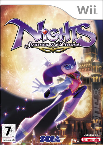 NiGHTS: Journey of Dreams - Wii Cover & Box Art