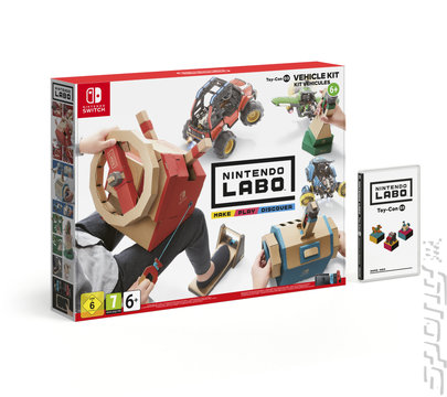 Nintendo LABO Vehicle Kit: Toy-Con 03 - Switch Cover & Box Art