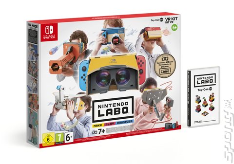 Nintendo Labo: VR Kit: Toy-Con 04 - Switch Cover & Box Art
