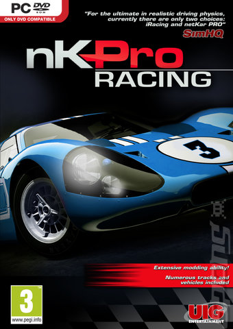 nK-Pro Racing - PC Cover & Box Art
