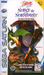 Norse by Norsewest: The Return of the Lost Vikings - Saturn Cover & Box Art
