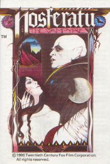 Nosferatu the Vampyre - C64 Cover & Box Art