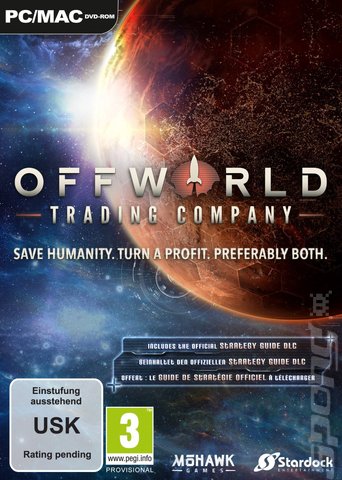 Offworld Trading Company - PC Cover & Box Art