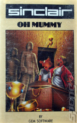 Oh Mummy - Spectrum 48K Cover & Box Art