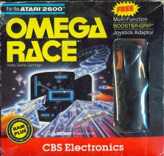 Omega Race - Atari 2600/VCS Cover & Box Art