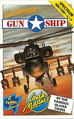 Operation Gunship - Spectrum 48K Cover & Box Art