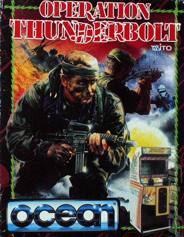 Operation Thunderbolt - Spectrum 48K Cover & Box Art