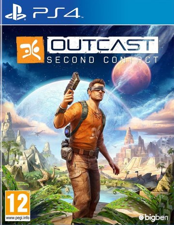 Outcast: Second Contact - PS4 Cover & Box Art