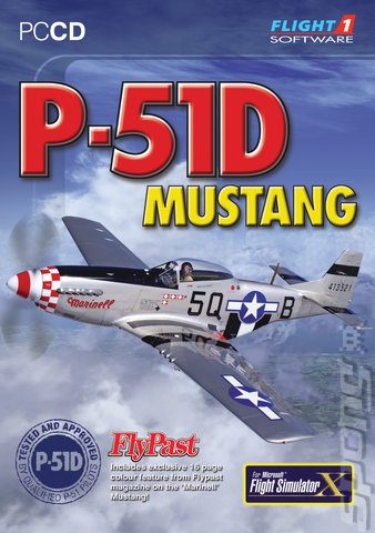 P51D Mustang - PC Cover & Box Art
