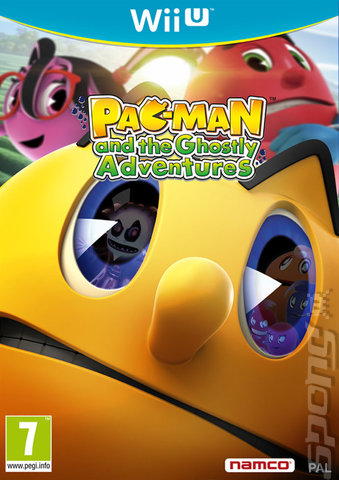 Pac-Man and the Ghostly Adventures - Wii U Cover & Box Art