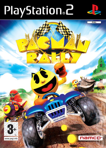 Pac-Man Rally - PS2 Cover & Box Art