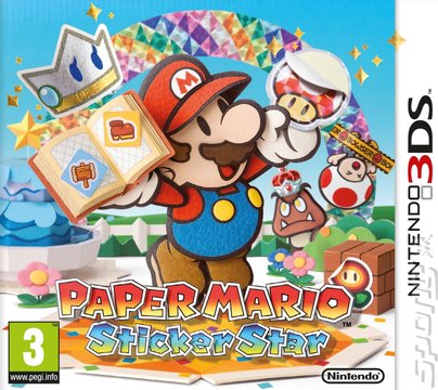 Paper Mario: Sticker Star - 3DS/2DS Cover & Box Art