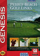 Pebble Beach Golf Links - Sega Megadrive Cover & Box Art