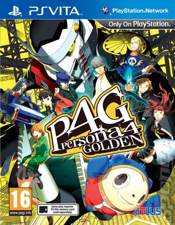 Persona 4: Golden - PSVita Cover & Box Art