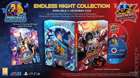 Persona Dancing: Endless Night Collection - PS4 Cover & Box Art