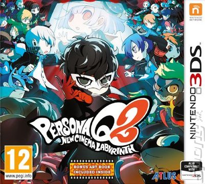 Persona Q2: New Cinema Labyrinth - 3DS/2DS Cover & Box Art