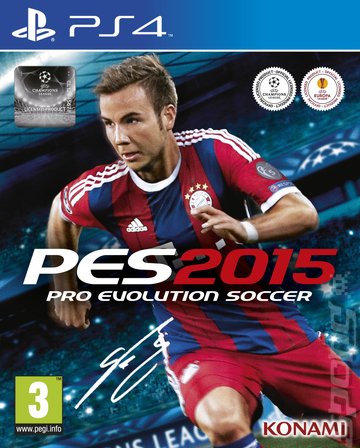 PES 2015 - PS4 Cover & Box Art