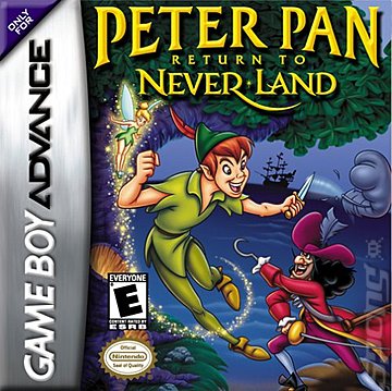 Peter Pan: Return to Neverland - GBA Cover & Box Art