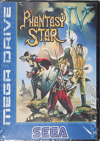 Phantasy Star IV: The End of the Millennium - Sega Megadrive Cover & Box Art