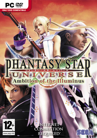 Phantasy Star Universe: Ambition Of The Illuminus - PC Cover & Box Art