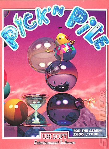 Pick 'n' Pile - Atari 2600/VCS Cover & Box Art