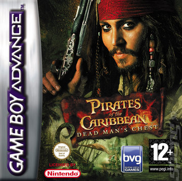 Pirates of the Caribbean: Dead Man's Chest - GBA Cover & Box Art