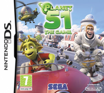 Planet 51: The Game - DS/DSi Cover & Box Art