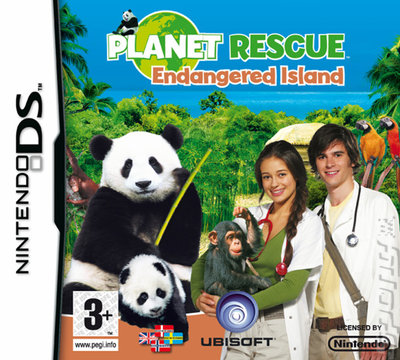 Planet Rescue: Endangered Island - DS/DSi Cover & Box Art