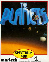Planets, The - Spectrum 48K Cover & Box Art