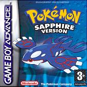Pokemon Sapphire - GBA Cover & Box Art