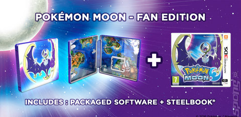 Pok�mon Moon - 3DS/2DS Cover & Box Art