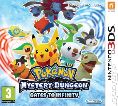 Pok�mon Mystery Dungeon: Gates to Infinity - 3DS/2DS Cover & Box Art