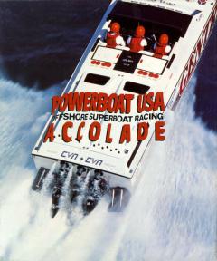 Powerboat USA Offshore Powerboat Racing - Amiga AGA Cover & Box Art