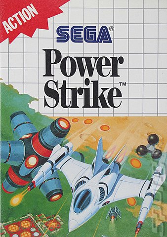 Power Strike - Sega Master System Cover & Box Art