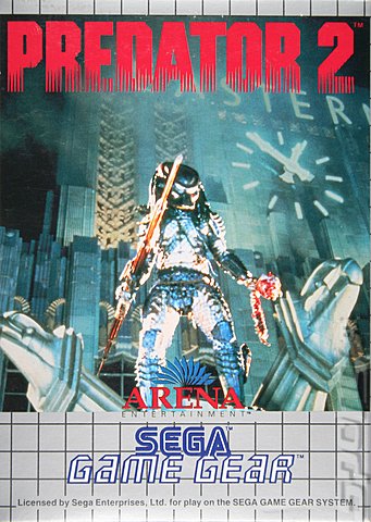 Predator 2 - Game Gear Cover & Box Art