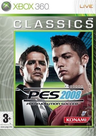Pro Evolution Soccer 2008 - Xbox 360 Cover & Box Art