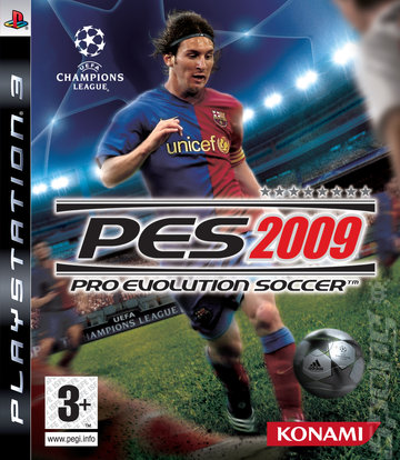Pro Evolution Soccer 2009 - PS3 Cover & Box Art