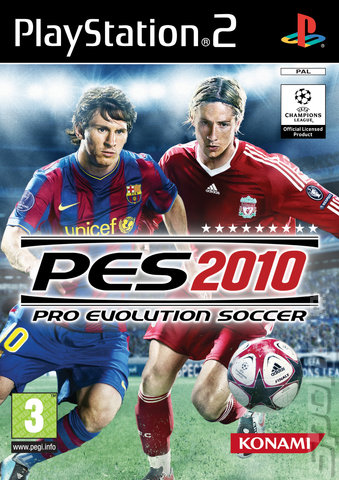 Pro Evolution Soccer 2010 - PS2 Cover & Box Art