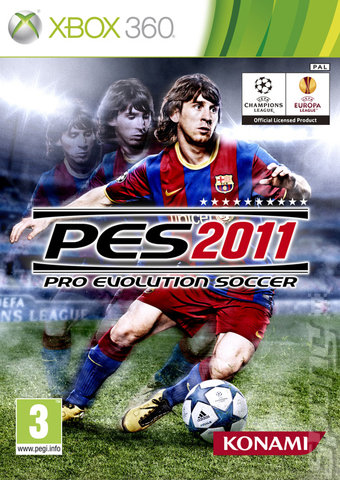 Pro Evolution Soccer 2011 - Xbox 360 Cover & Box Art