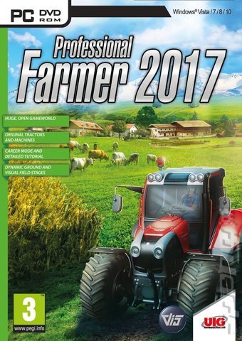 Professional Farmer 2017 - PC Cover & Box Art