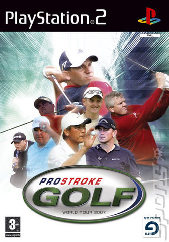 ProStroke Golf: World Tour 2007 - PS2 Cover & Box Art