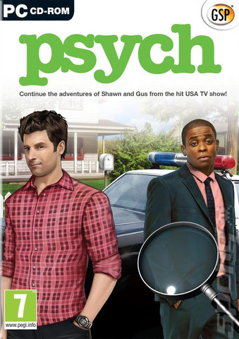 Psych - PC Cover & Box Art