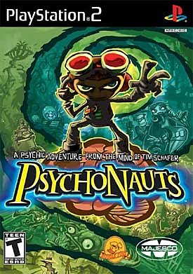 Psychonauts - PS2 Cover & Box Art