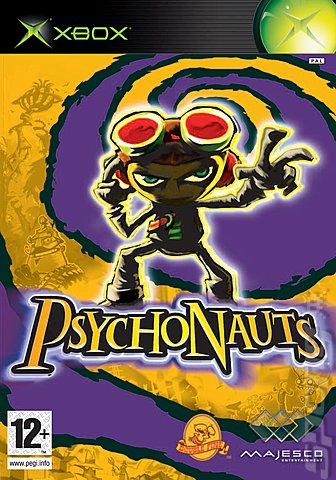 Psychonauts - Xbox Cover & Box Art