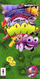 Putt Putt Goes To The Moon - 3DO Cover & Box Art