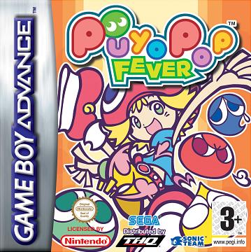 Puyo Pop Fever - GBA Cover & Box Art