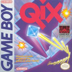 Qix - Game Boy Cover & Box Art