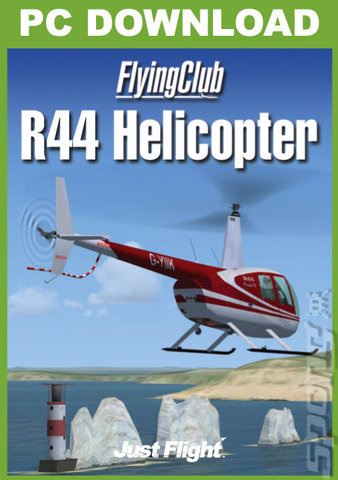R44 Helicopter - PC Cover & Box Art