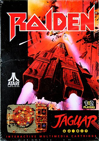 Raiden - Jaguar Cover & Box Art