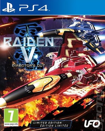 Raiden V: Director's Cut - PS4 Cover & Box Art